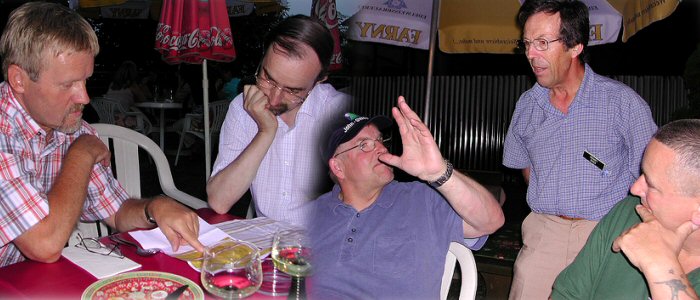 Am Abend wurde viel über SOTA Erfahrungen erzählt ...