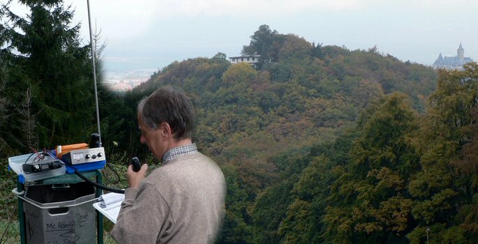 Matthias, DL1JMS auf dem Armeleuteberg DM/SA-023
