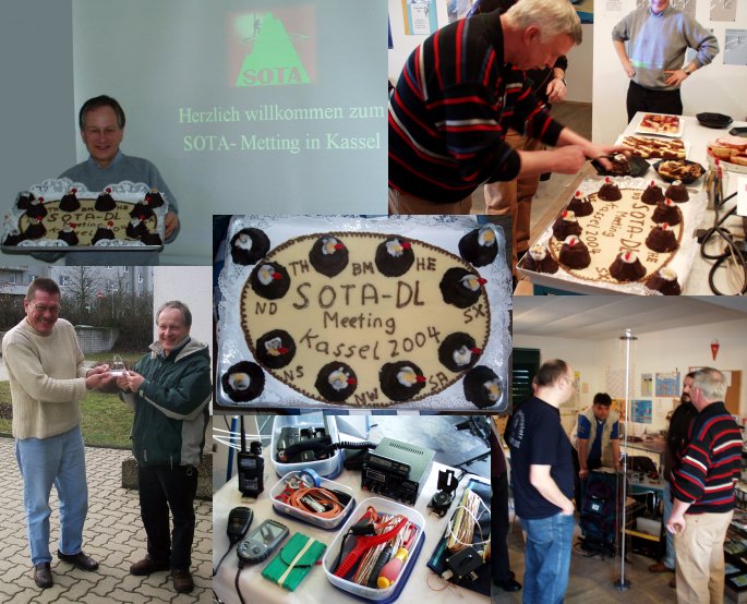 SOTA Meeting in Kassel, einige Schnappschüsse
